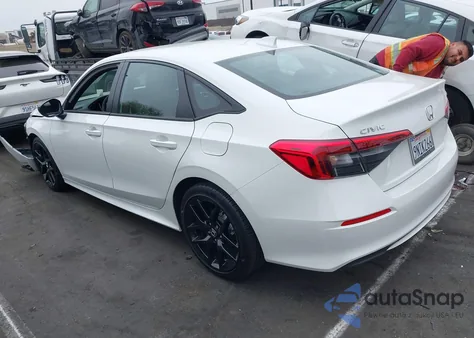 2024 Honda Civic Sport z USA, uszkodzony, nr VIN 2HGFE2F55RH576333